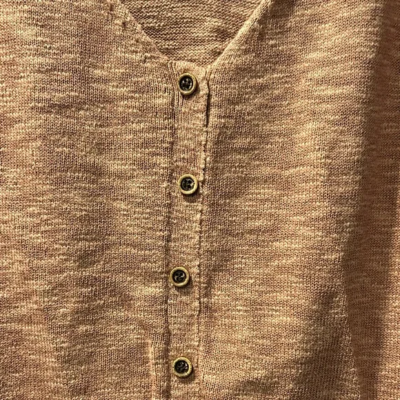 BE COOL Pink Button-Up Camisole Top - Picture 3 of 5